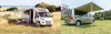 Маркиза MobileComfort ME250WG 2.5 м настенная электрическая, корпус белый, полотно светло-серое